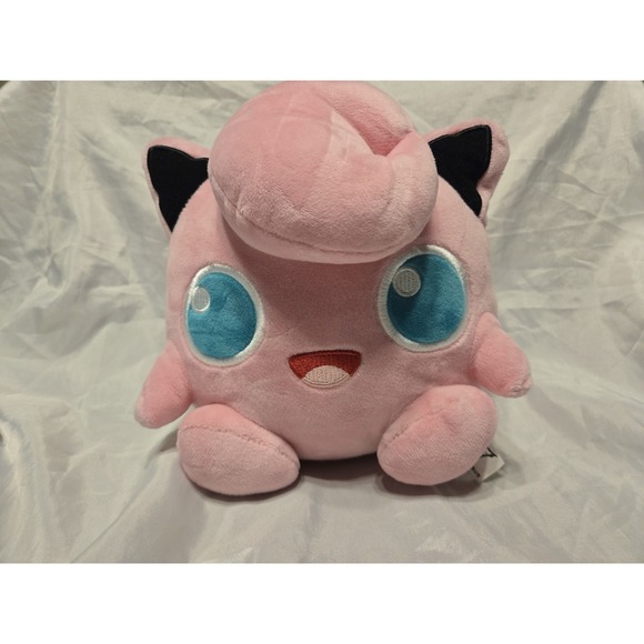 Pokemon Other - Vtg POKEMON Jigglypuff 9" Pink Plush 1997 Nintendo Chinese Version